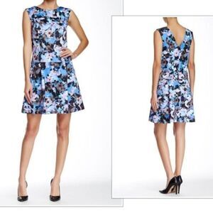 CeCe by Cynthia Steffe 'Floral Odyssey' A-Line Dress, Floral,